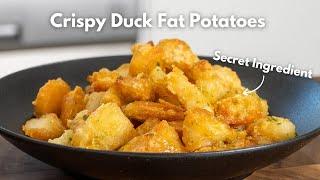 Crispy Duck Fat Roast Potatoes | The Perfect Christmas Side