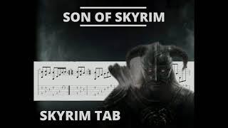 Guitar Tab - Sons of Skyrim