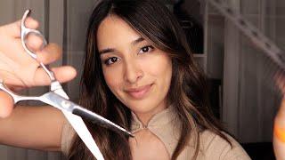 ASMR Sleep Inducing Haircut (Brushing, Cutting, Spray Bottles...)