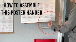  Artmag Magnetic Poster Hanger Frame Review & Assembly