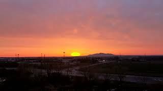 16.03.2022 Amazing sunrise and sunset/ Yambol, BG.