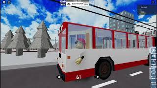 Nid's Buses & Trams| Ziu-10-21 route,Tatra T5C5-1 route