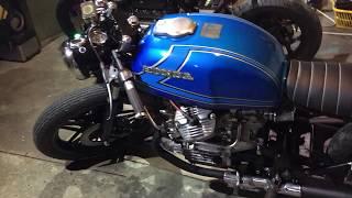 HONDA CX500 Café Racer Güllepumpe Soundcheck