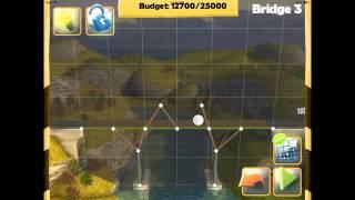 Bridge Constructor-Central Mainland-Bridge 3 Walkthrough