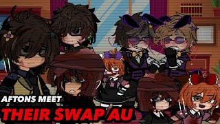 //Afton’s meet their Swap AU//Gacha FNAF//Gacha Afton Family// !!