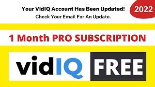 How To Get VidIQ Pro For Free | VidIQ Boost Free (2022)