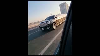 Limousine Dubai Road #Shorts