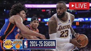 NBA LIVE! Los Angeles Lakers vs New York Knicks | March 6, 2025 | Knicks vs Lakers NBA LIVE 2K25