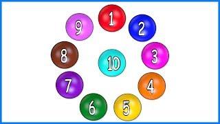 1 To 10 Number Learning | Learn Numbers| Kindergarten Pre School Education for Baby Kids & Children