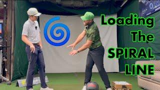 Load the SPIRAL LINE for a powerful Golf Swing!