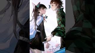 Tanjiro x kanao & Giyuu x shinobu || Sugar crash || kimetsu no yaiba edit 
