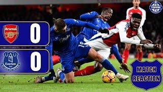 Arsenal 0-0 Everton | Match Reaction