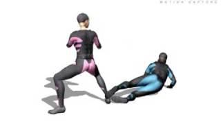 Centroid motion capture library - martial arts3