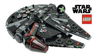 LEGO Star Wars The Dark Falcon speed build and more darker test