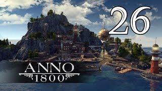 Прохождение Anno 1800 #26 - Старина Нейт. Битва за водопады [Затонувшее сокровище #2][Эксперт]