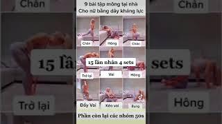 Bài tập tại nhà dành cho nữ - Gym plus  #sho
