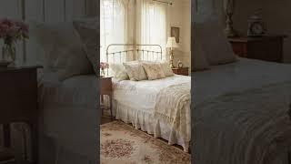 A little cottage farmhouse inspiration. #cottagedecor #farmhousedecor #springdecorating