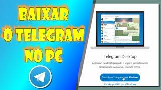 Como Instalar o Telegram NO COMPUTADOR