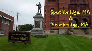 Driving the Towns of Southbridge, MA and Sturbridge, MA (ASMR)