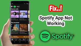 How to fix Spotify App not working & Login problems solve