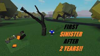 MY FIRST SINISTER AFTER 2 YEARS!!!! | Lumber Tycoon 2 Spook Wood 2023 | Tree 166 and Sinister 1