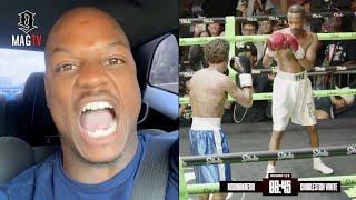 "Fightin Like A Ole Hoe" Woody Rips Charleston White For Boxing Island Boy Redd! 