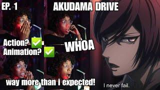 This is STUNNING & WILD??? | Akudama Drive Episode 1 Reaction | Lalafluffbunny