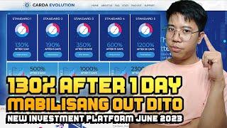 CARDA EVOLUTION - 130% IN 1 DAY + QUICK CASH-OUT PA | New Investment 2023