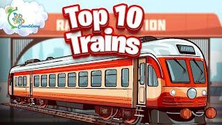 Kids Learn About Trains |  Job Jams Countdown  | Learning Videos for Kids