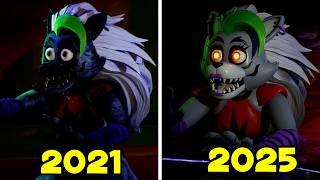 FNAF: Security Breach 2021 Vs 2025 Comparison & Showcase