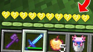 Minecraft Manhunt, But There's Lucky Hearts...