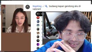 Bang AL ingin de gendong bu dawg bermain VALO |【NAPLIVE x @meentut  CLIP】