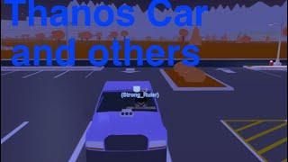 How to get secret cars in the neighborhood of robloxia (THANOS CAR)