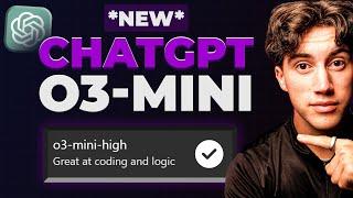 ChatGPT o3-mini models just released... (Full Review)