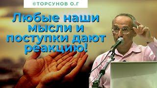 Любые наши мысли и поступки дают реакцию! Торсунов лекции