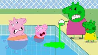 Zombie Apocalypse, Zombie Invasion at Pig House | Peppa Pig's Scary Adventure Animation