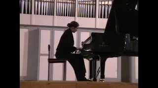 Bach Italian Concerto 2nd movement-Olga Ushakova