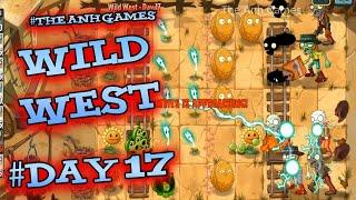 Wild West Day 17 Walkthrough - Plants vs Zombies 2 - The Anh Games