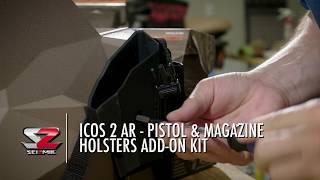 ICOS 2 AR Quick Clip Featuring Pistol and Magazine Add-On Kit