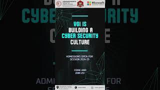 PG Diploma in Cyber Crime and Law!  #vgi #college