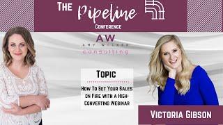 The Pipeline Conference with Victoria Gibson