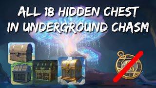 All 18 Hidden Chest Underground Chasm | Genshin Impact