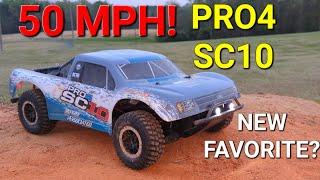 PRO4 SC10 Joins the 50 MPH club! New FAVORITE RC?