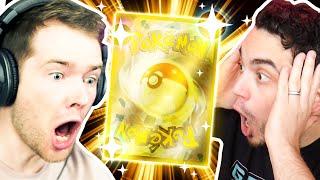 DANTDM pulled the GOLDEN POKEMON CARD! Absolutely INSANE!