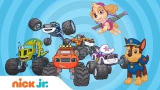 Mix It Up w/ PAW Patrol & Blaze and the Monster Machines | Nick Jr.