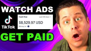 Get Paid To Watch TikTok Ads  $11.48 Per Ad - Legit!