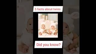 intresting facts about twins| sciencefacts #trending #shorts # #whatsappstatus #facts #twins #study