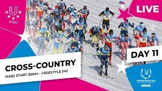 Cross-Country Skiing | Men's Mass Start 30km | Winter Universiade 2019: We're live from the final...