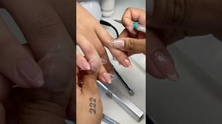 would you wear these? 🪟 #summernails #mosaictilenails #mosaicnails #glassnails #pinknails