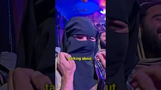 Taliban Member Puts Hijab On Me 